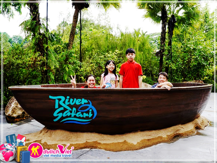 Vé tham quan Singapore River Safari (Include Boat Ride) giá tốt 2025